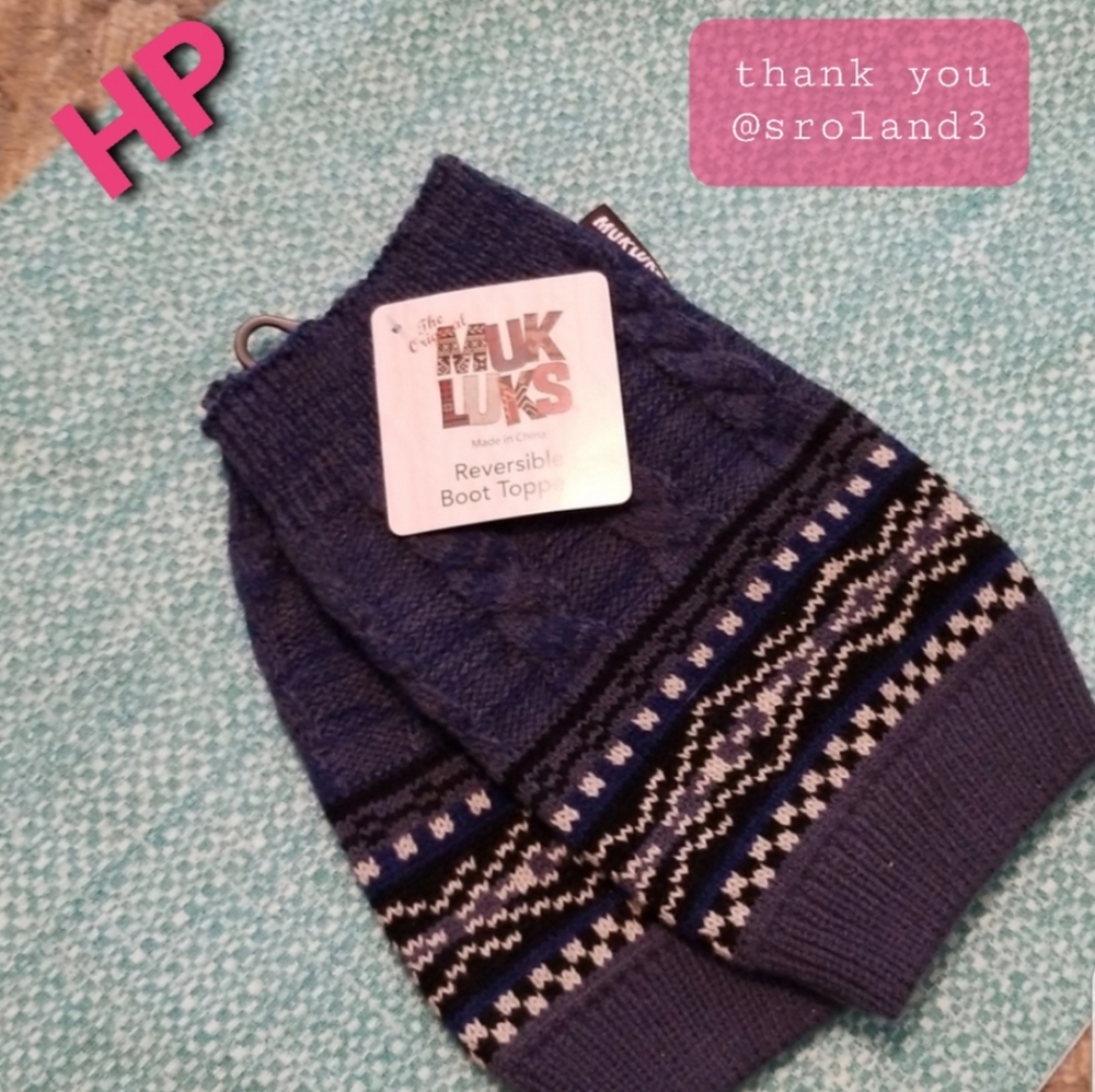 Muk Luks boot toppers - Picture 1 of 5